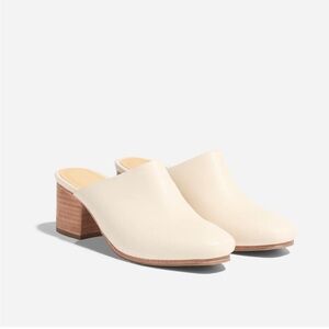 New Nisolo Almond All Day Mule leather